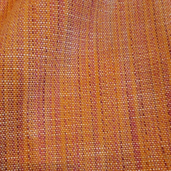 2 custom pillow covers- coral/orange 16x16 new - Picture 4 of 6